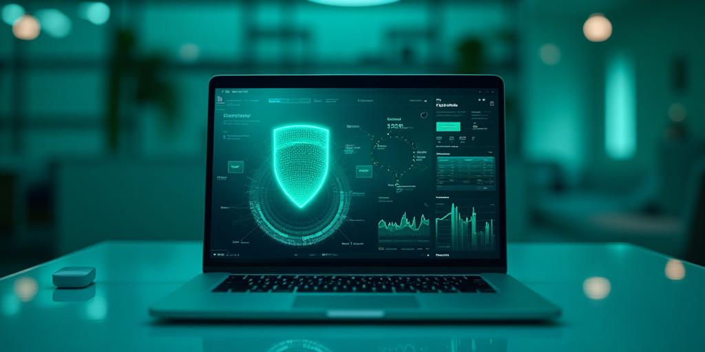 Secure digital financial dashboard interface