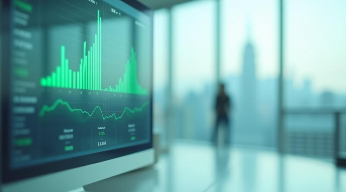 Advanced financial data visualization and growth metrics